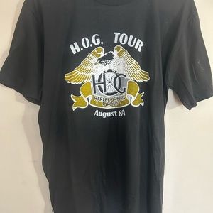 Vintage Harley “HOG” Tour shirt 1984